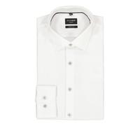 OLYMP Hemd Herren Extra Slim Fit Langarm Baumwoll-Stretch weiß, 40