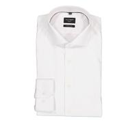 OLYMP Hemd Herren Extra Slim Fit Langarm Baumwoll-Stretch weiß, 44
