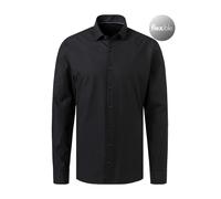 Businesshemd OLYMP "No. Six super slim" Gr. 41, N-Gr, schwarz Herren Hemden Langarm Jersey-Hemd (73634922-41)