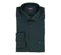 OLYMP Hemd Herren Extralang 69 cm Baumwolle grün, 40