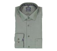 OLYMP Hemd Herren Extralang 69 cm EL grün, 44