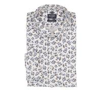OLYMP Hemden Herren Slim Fit Langarm Baumwoll-Stretch weiß, 43