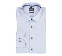 OLYMP Hemd Herren Langarm Baumwolle blau, 39