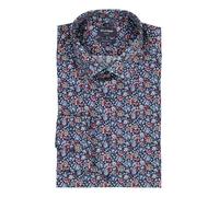 OLYMP Luxor, bügelfreies Business Hemd, modern fit, Blau, Kent, 40 (1266841840)