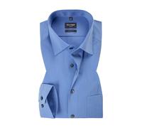 OLYMP Hemd Herren Langarm Baumwolle blau, 40