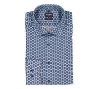 OLYMP Hemd Herren Langarm Baumwolle blau, 40