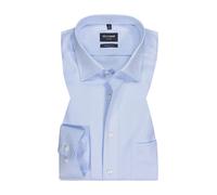 OLYMP Herren Oberhemd Langarm Luxor,Natté,modern fit,New Kent,bleu 11,40