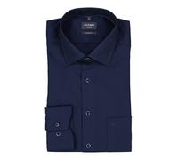 OLYMP Hemd Herren Langarm Baumwolle blau, 41