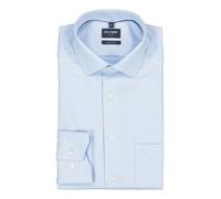 OLYMP Herren Oberhemd Langarm Luxor,Faux Uni,470 Modern Fit 26,19 Global Kent,bleu 11,41
