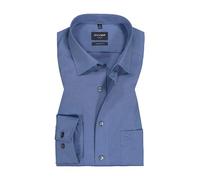OLYMP Luxor, Bügelfreies Business Hemd, modern fit, Blau, Kent, 42 (0304649642)
