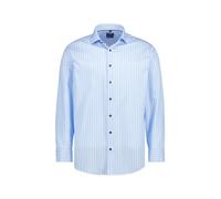 OLYMP Businesshemd OLYMP Luxor modern fit Royal Kent – gestreift, bleu, Normaler Arm, Herren Gr. 42