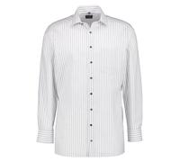 OLYMP Luxor Modern Fit Hemd marine, Gestreift