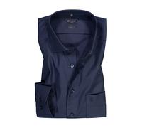 OLYMP Hemd Herren Langarm Baumwolle blau, 45