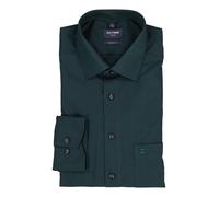 OLYMP Hemd Herren Langarm Baumwolle grün, 43