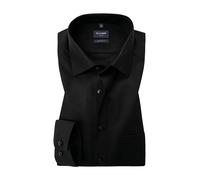 Herren Hemd "Modern Fit" extralange Aermel, 43 (XL), Schwarz