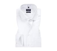 OLYMP Hemd Herren Langarm Baumwolle weiß, 43