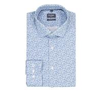 OLYMP Hemd Herren Regular Fit Extra langer Arm Baumwolle blau, 40