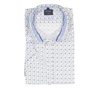 OLYMP Hemd Herren Regular Fit Kurzarm weiß, M