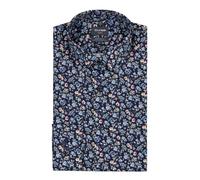 OLYMP Hemd Herren Regular Fit Langarm Baumwolle blau, 40