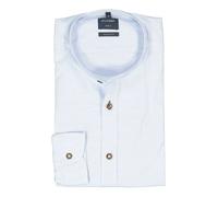 OLYMP Hemd Herren Regular Fit Langarm Baumwolle blau, L