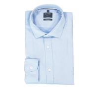 OLYMP Casual Regular Fit Hemd bleu, Einfarbig