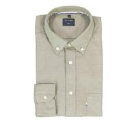 OLYMP Hemd Herren Regular Fit Langarm Baumwolle grün, M
