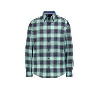 OLYMP Hemd Herren Regular Fit Langarm Baumwolle grün, M