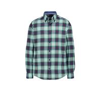 OLYMP Hemd Herren Regular Fit Langarm Baumwolle grün, S