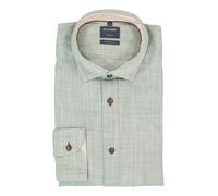 OLYMP Hemd Herren Regular Fit Langarm Baumwolle grün, XXL