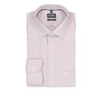 OLYMP Hemd Herren Regular Fit Langarm Baumwolle rosa, 41