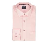 OLYMP Hemd Herren Regular Fit Langarm Baumwolle rosa, 44