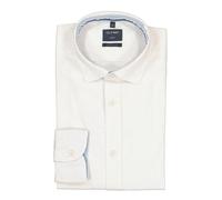 OLYMP Hemd Herren Regular Fit Langarm Baumwolle weiß, XL