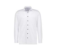 OLYMP Hemd Herren Regular Fit Langarm Jersey weiß, 40