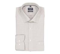 OLYMP Businesshemd Luxor, modern fit New Kent, 100% Baumwolle, Normaler Arm, nougat Gr. 40