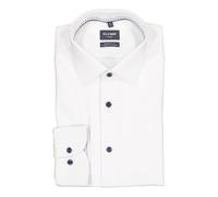 OLYMP Hemd Herren Regular Fit Langarm Kent weiß, 39