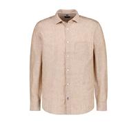OLYMP Casual, Leinenhemd, regular fit, Braun, Kent, M (40707422M)