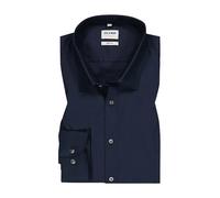 OLYMP Level Five Body fit Hemd extra Langer Arm Stretch Nachtblau Größe 41