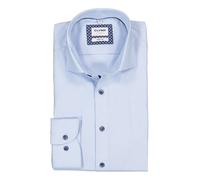 OLYMP Hemd Herren Slim Fit Extra langer Arm Baumwoll-Stretch blau, 42