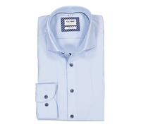 OLYMP Hemd Herren Slim Fit Extra langer Arm Baumwoll-Stretch blau, 44