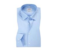 OLYMP Hemd Herren Slim Fit Extra langer Arm Baumwoll-Stretch blau, 44