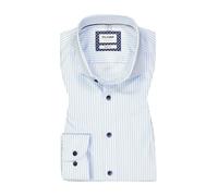 OLYMP Level Five, Business Hemd, body fit, Blau, Streifen, Extra langer Arm, Kent, 44 (2108291144)