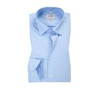 OLYMP Hemd Herren Slim Fit Extra langer Arm Baumwoll-Stretch blau, 45