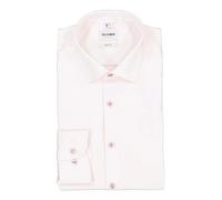 OLYMP Hemd Herren Slim Fit Extralang 69 cm,Extra langer Arm Baumwoll-Stretch rosa, 40