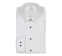 OLYMP Level Five Body Fit Business-Hemd mit extra langem Arm Modell 'New York' in Weiss, Größe 40L
