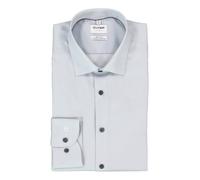 OLYMP Hemd Herren Slim Fit Extralang 69 cm EL grau, 41