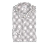 OLYMP Hemd Herren Slim Fit Langarm Baumwoll-Stretch beige, 42