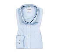 Businesshemd OLYMP "Level Five body fit" Gr. 38, N-Gr, blau (bleu) Herren Hemden (49599037-38) bleu