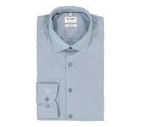 OLYMP Hemd Herren Slim Fit Langarm Baumwoll-Stretch blau, 40