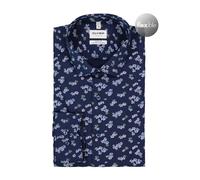 OLYMP Hemd Herren Slim Fit Langarm Baumwoll-Stretch blau, 40