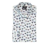 OLYMP Hemd Herren Slim Fit Langarm Baumwoll-Stretch blau, 40